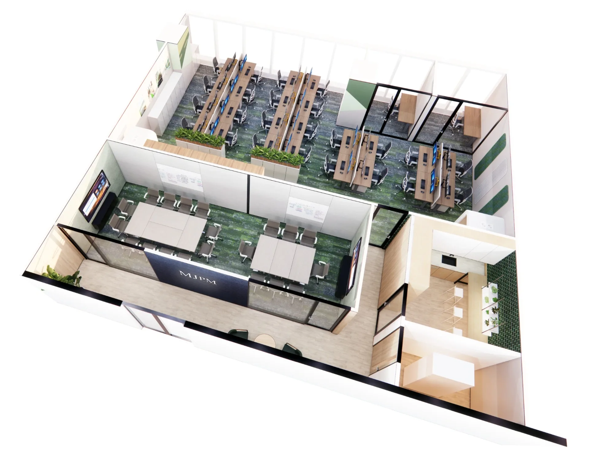 Financial Office Design in Central