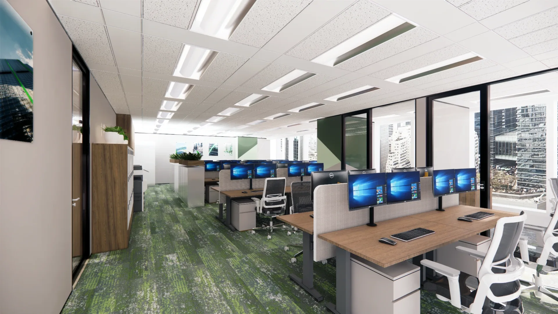 Financial Office Design in Central